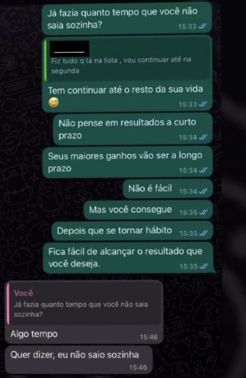 Depoimento de paciente